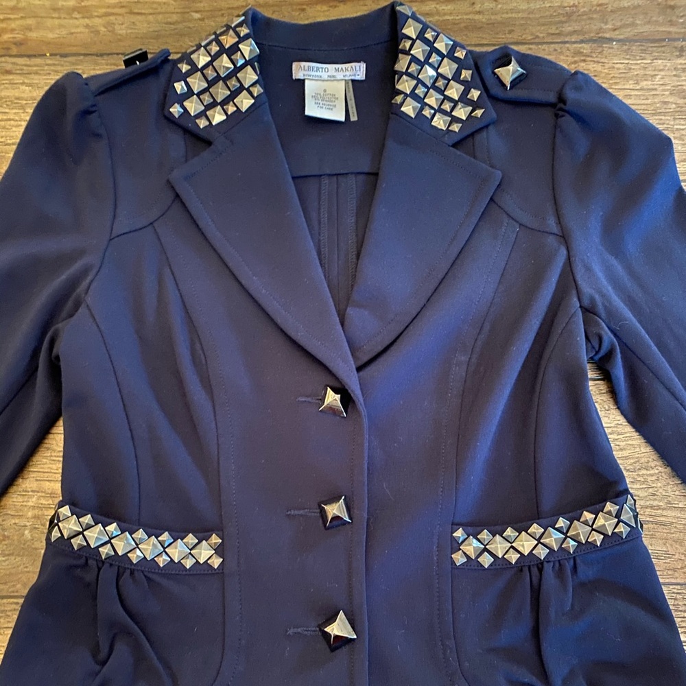 Alberto Makali Navy Jacket - Picture 2 of 3